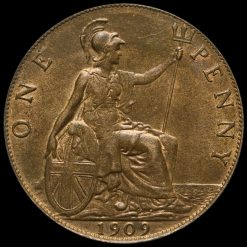 1909 Edward VII Penny Reverse