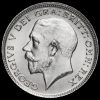 1911 George V Silver Sixpence Obverse