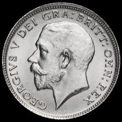 1911 George V Silver Sixpence Obverse