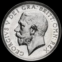 1911 George V Silver Proof Shilling Obverse
