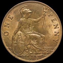 1915 George V Penny Reverse