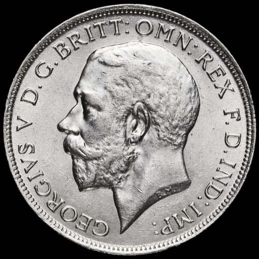 1918 George V Silver Florin Obverse