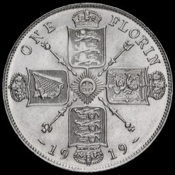 1919 George V Silver Florin Reverse