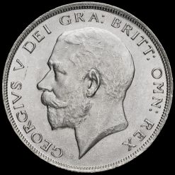 1923 George V Silver Half Crown Obverse