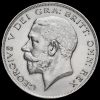 1924 George V Silver Half Crown Obverse