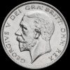 1928 George V Silver Half Crown Obverse