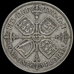 1932 George V Silver Florin Reverse