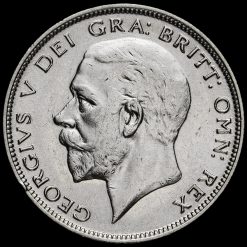 1932 George V Silver Half Crown Obverse