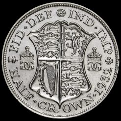 1932 George V Silver Half Crown Reverse