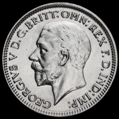 1933 George V Silver Sixpence Obverse