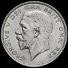 1933 George V Silver Half Crown Obverse