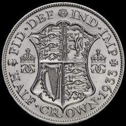 1933 George V Silver Half Crown Reverse