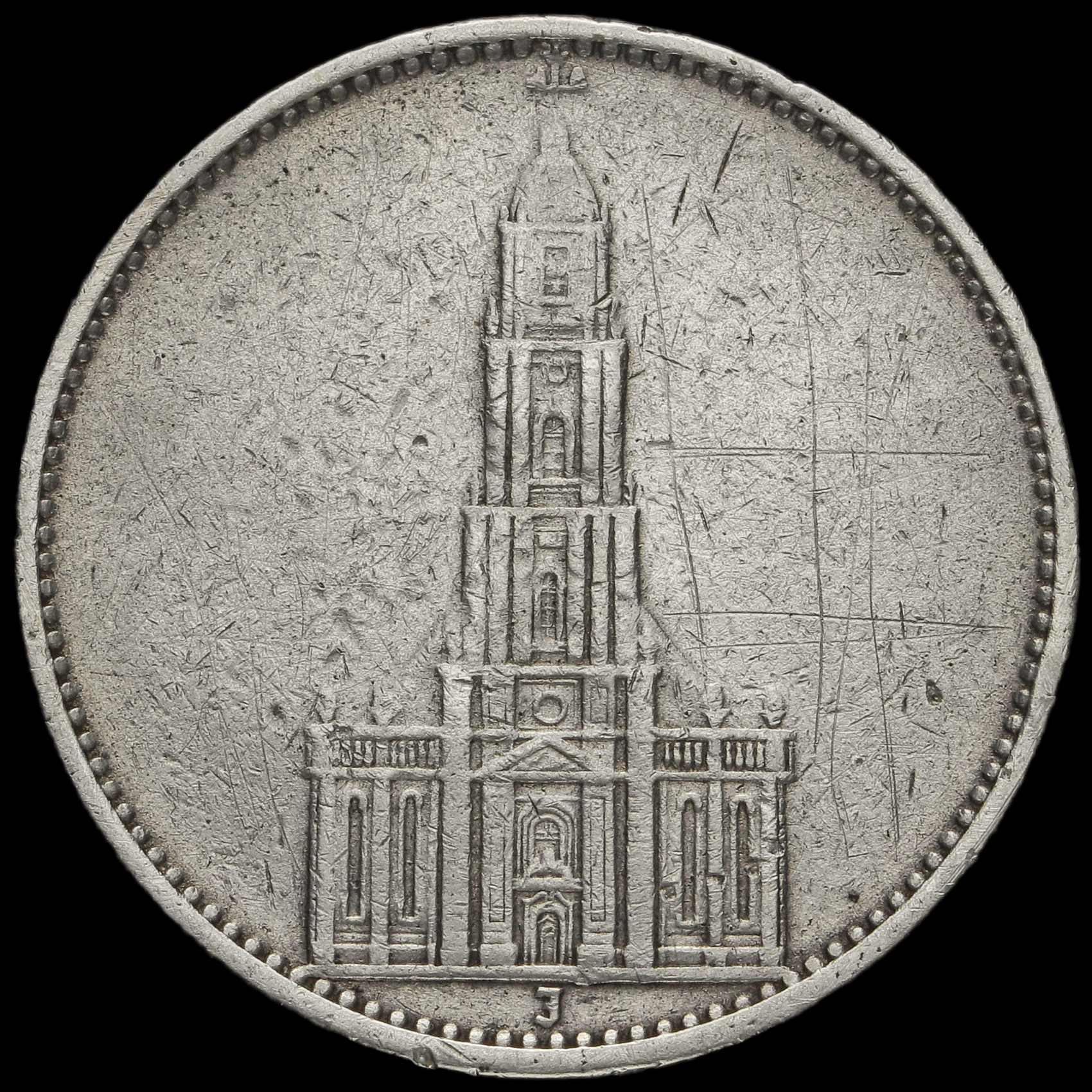 Germany 1934 J Silver 5 Reichsmark Reverse