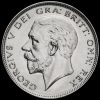 1935 George V Silver Half Crown Obverse