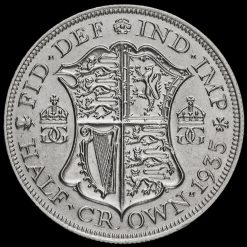 1935 George V Silver Half Crown Reverse