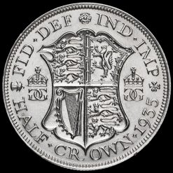 1935 George V Silver Half Crown Reverse