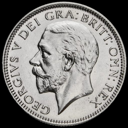 1935 George V Silver Shilling Obverse