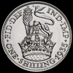 1935 George V Silver Shilling Reverse