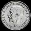 1936 George V Silver Sixpence Obverse