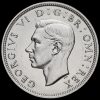 1937 George VI Silver Half Crown Obverse