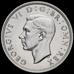 1937 George VI Silver Half Crown Obverse