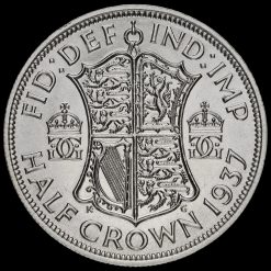 1937 George VI Silver Half Crown Reverse