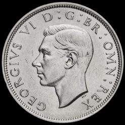 1938 George VI Silver Half Crown Obverse