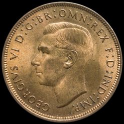 1947 George VI Penny Obverse
