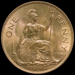 1947 George VI Penny Reverse