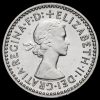 1962 Elizabeth II Silver Maundy Twopence Obverse