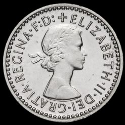1962 Elizabeth II Silver Maundy Twopence Obverse