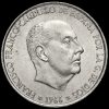 Spain 1966 Silver 100 Pesetas Obverse