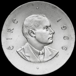 Ireland Éire 1966 Silver 10 Shilling Easter Rising Anniversary Coin Obverse