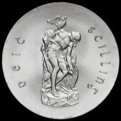 Ireland Éire 1966 Silver 10 Shilling Easter Rising Anniversary Coin Reverse