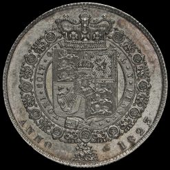 1823 George IV Milled Silver Half Crown Reverse