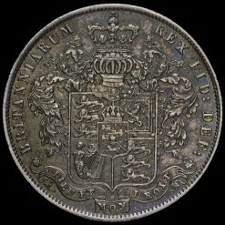 1826 George IV Milled Silver Half Crown Reverse