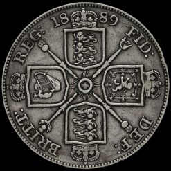 1889 Queen Victoria Double Florin Reverse
