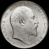 1902 Edward VII Silver Half Crown Obverse