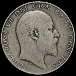 1904 Edward VII Silver Half Crown Obverse