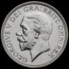 1927 George V Proof Silver Shilling Obverse