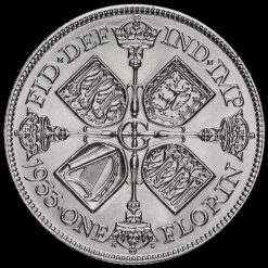 1933 George V Silver Florin Reverse