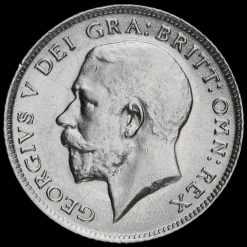 1914 George V Silver Sixpence Obverse