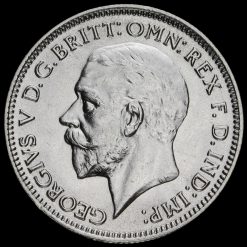1936 George V Silver Sixpence Obverse