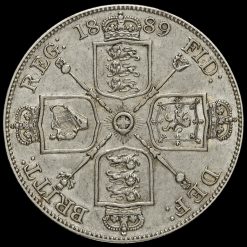1889 Queen Victoria Double Florin Reverse