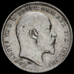 1902 Edward VII Silver Threepence Obverse
