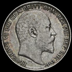 1905 Edward VII Silver Sixpence Obverse