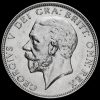 1929 George V Silver Florin Obverse