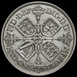 1932 George V Silver Florin Reverse