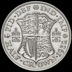 1932 George V Silver Half Crown Reverse