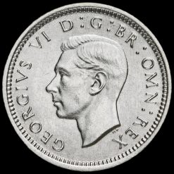 1943 George VI Silver Threepence Obverse